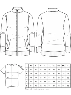 Damen-Sweatjacke CANNES - 60°