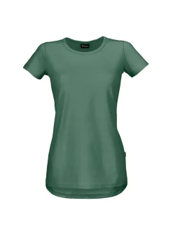 Damen T-Shirt CORIA mit längerer Rückenpartie