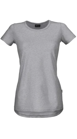 Damen T-Shirt CORIA mit längerer Rückenpartie