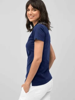 Poloshirt, Single Jersey - Strickkragen
