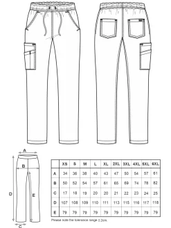 Schlupfhose Unisex MILANO