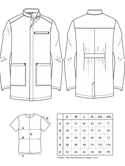 Selection-Herrenmantel ALMELO Lyocell (TENCEL™)