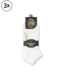 Sneakersocken 3er-Pack, Viskose