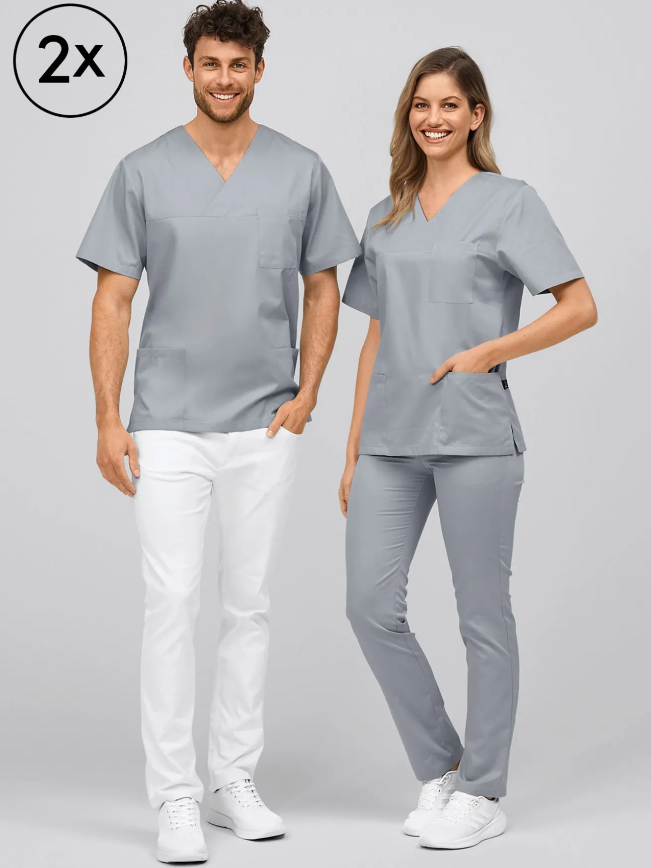 Unisex OP-Kasack PISA 2er-Pack